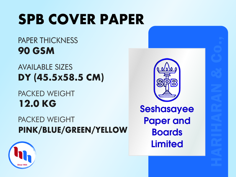 Spb Paper Seshasayee Paper & Boards – SPB Distributors in Coimbatore | Hariharan & Co